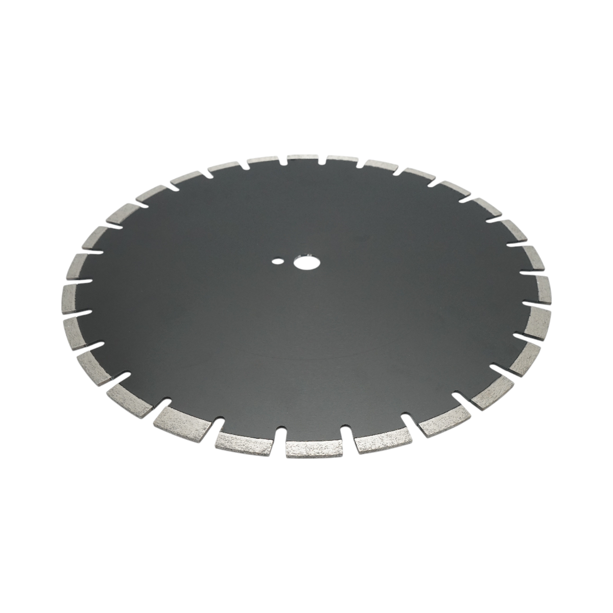Disc diamantat segmentat Breckner Germany 450x25.4 mm, segment 12 mm, tehnologie Laser, pentru asfalt si beton proaspat