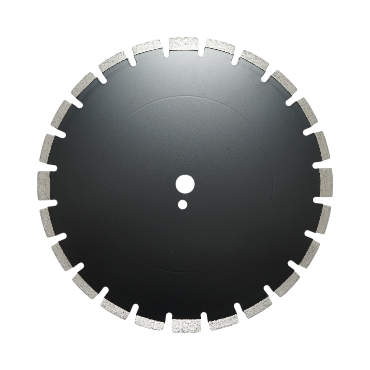 Disc diamantat segmentat Breckner Germany 400x25.4 mm, segment 12 mm, tehnologie Laser, pentru asfalt-beton, caramida si sapa