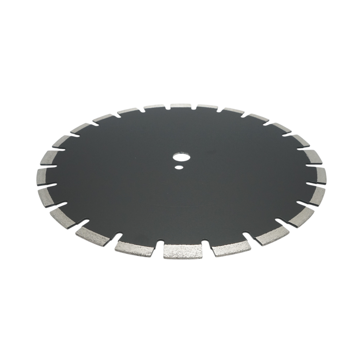 Disc diamantat segmentat Breckner Germany 400x25.4 mm, segment 12 mm, tehnologie Laser, pentru asfalt-beton, caramida si sapa