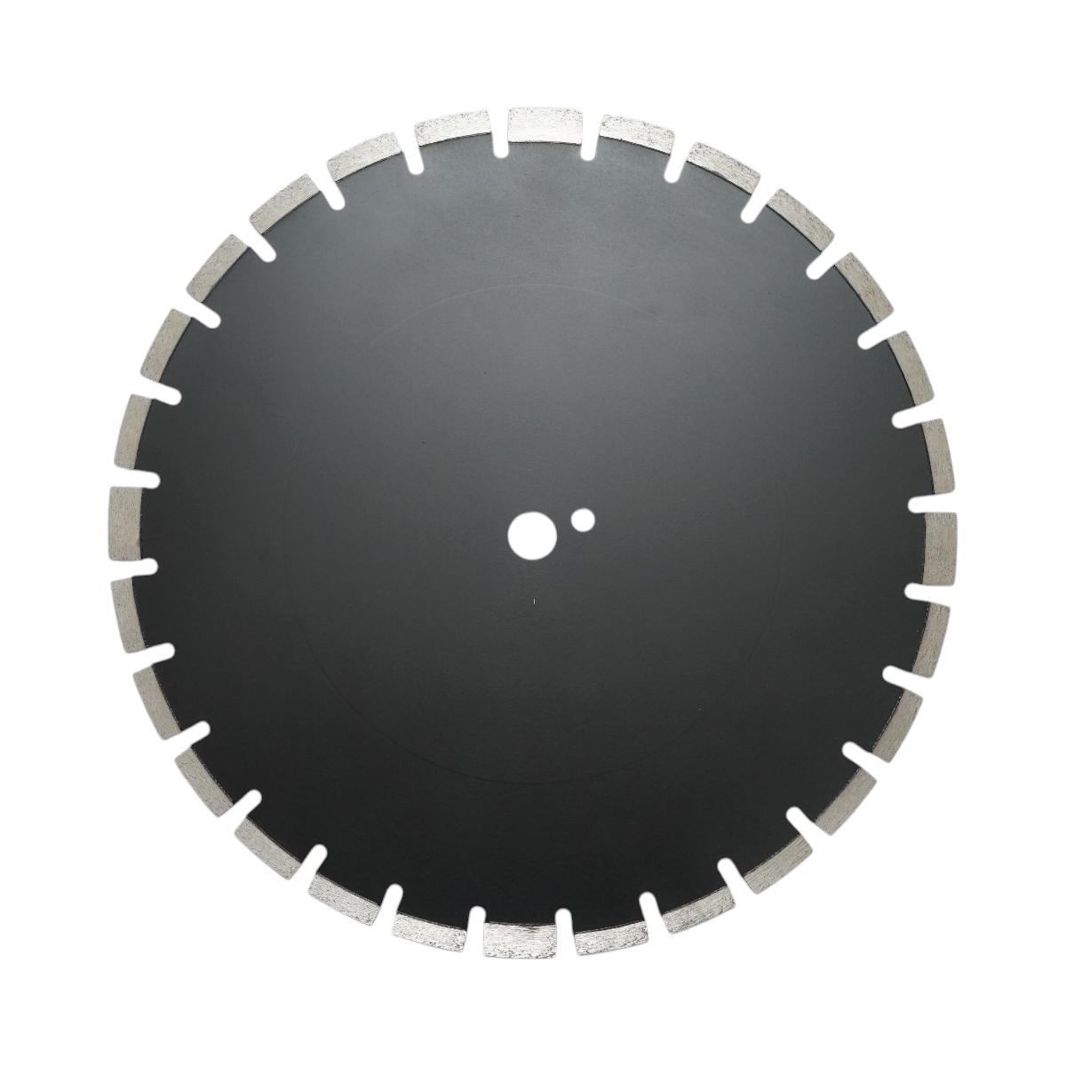 Disc diamantat segmentat Breckner Germany 450x25.4 mm, segment 12 mm, tehnologie Laser, pentru asfalt-beton, caramida, sapa
