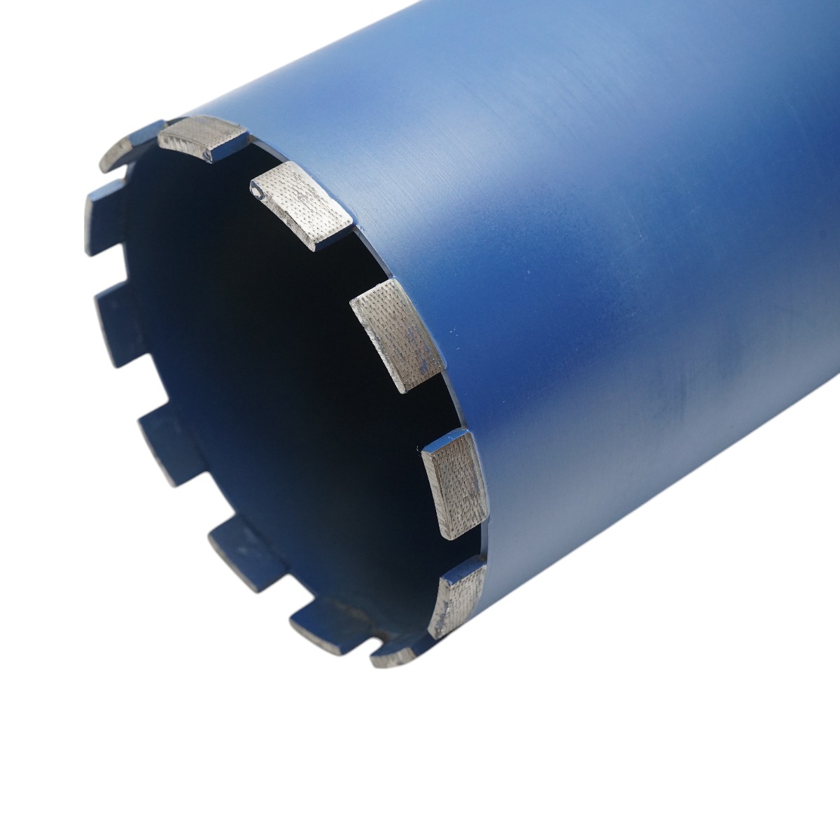 Carota diamantata Breckner Germany 152x450 mm, filet interior 1-1/4 UNC, gaurire umeda pentru beton si caramida