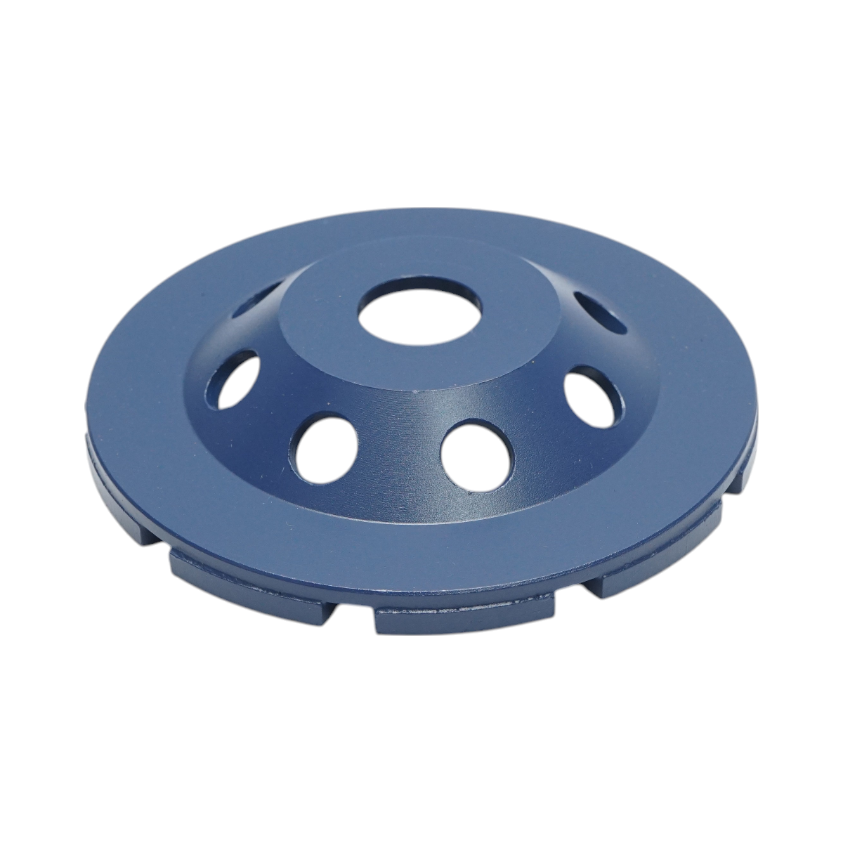 Disc diamantat segmentat tip cupa Breckner Germany, dublu rand grosier, 125 mm x 22.23 mm, 20T, Standard CONCRETE, pentru slefuire beton, piatra, mozaic, pavele