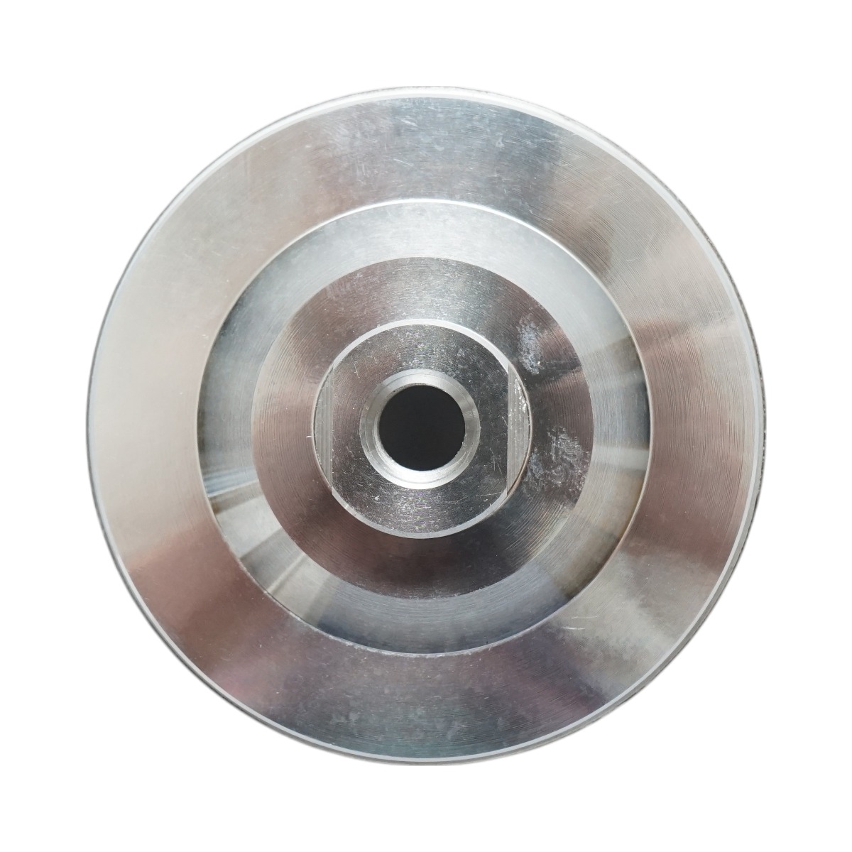 Disc diamantat turbo segmentat tip cupa Breckner Germany, aluminiu, 100 mm, filet M14, GROSier, aplicatie uscata, pentru slefuire marmura