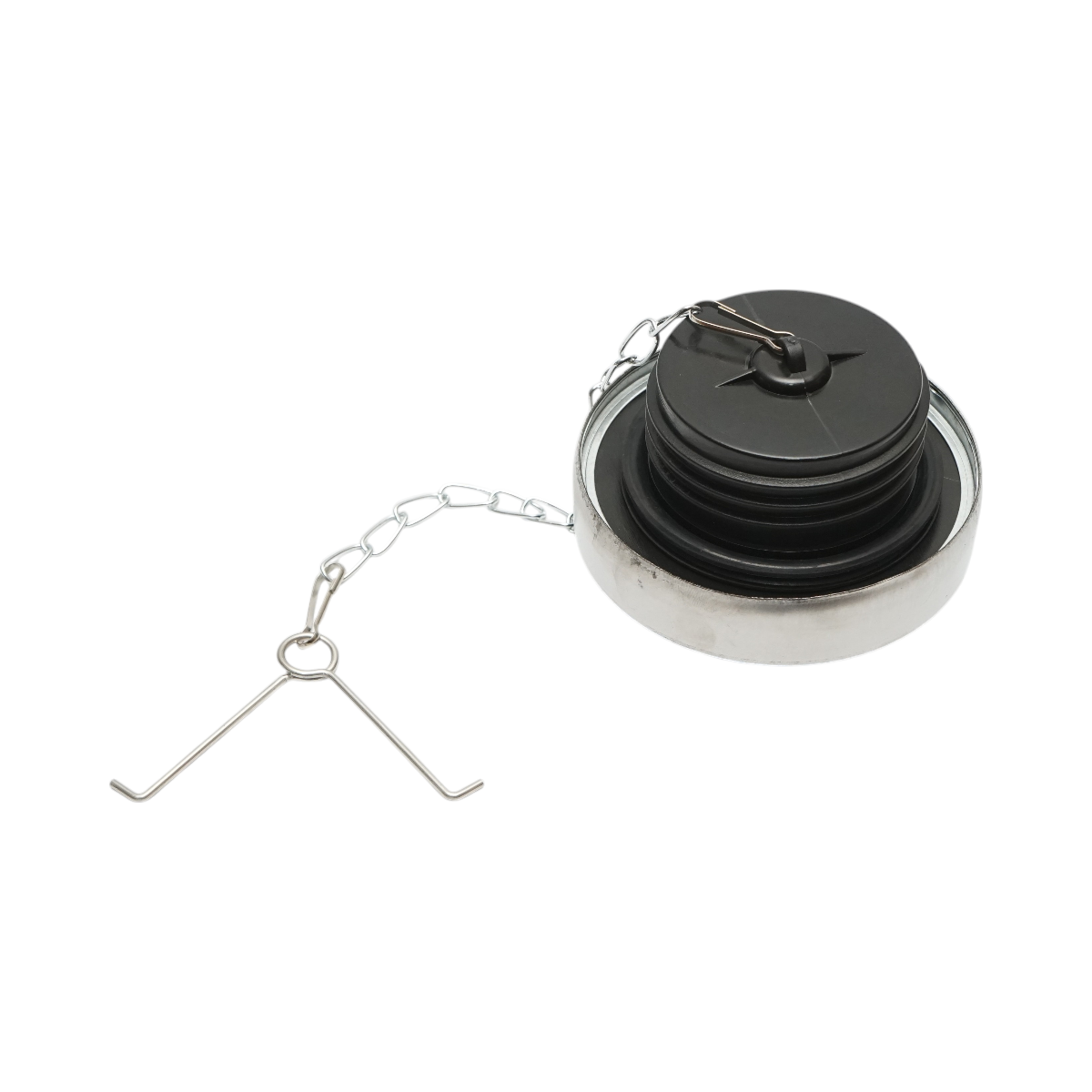 Buson rezervor combustibil universal cu 2 chei, filet 64 mm, diametru exterior 95 mm, diametru interior 90 mm