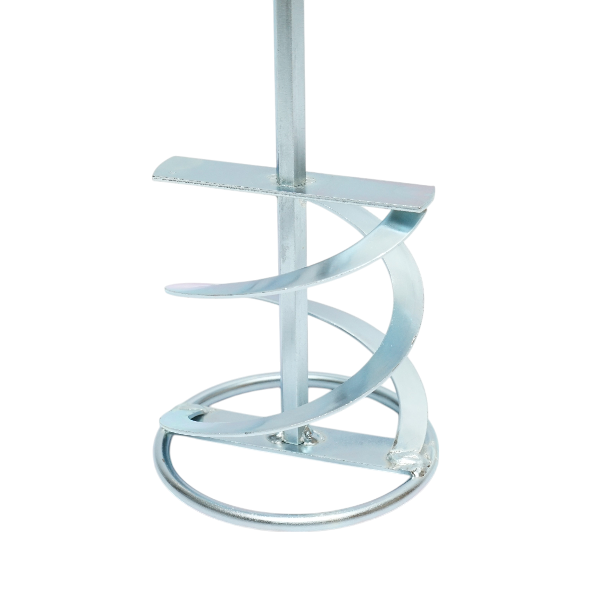 Paleta turbo amestecator vopsea/adeziv/mortar cu tija HEXAGONALA Breckner Germany, 600 mm, diametru amestecare 100 mm, tija 10 mm