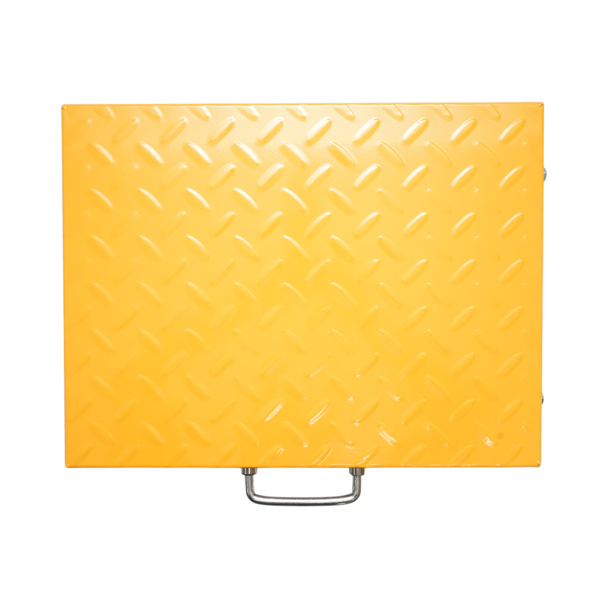 Cantar electronic de podea fara fir tip platforma 32x42 cm, capacitate 150 Kg, afisaj LCD, comunicare wireless aprox. 20 m, alimentare 220 V, baterie reincarcabila 4 V 4 Ah, platforma metal ondulat, greutate 8 Kg