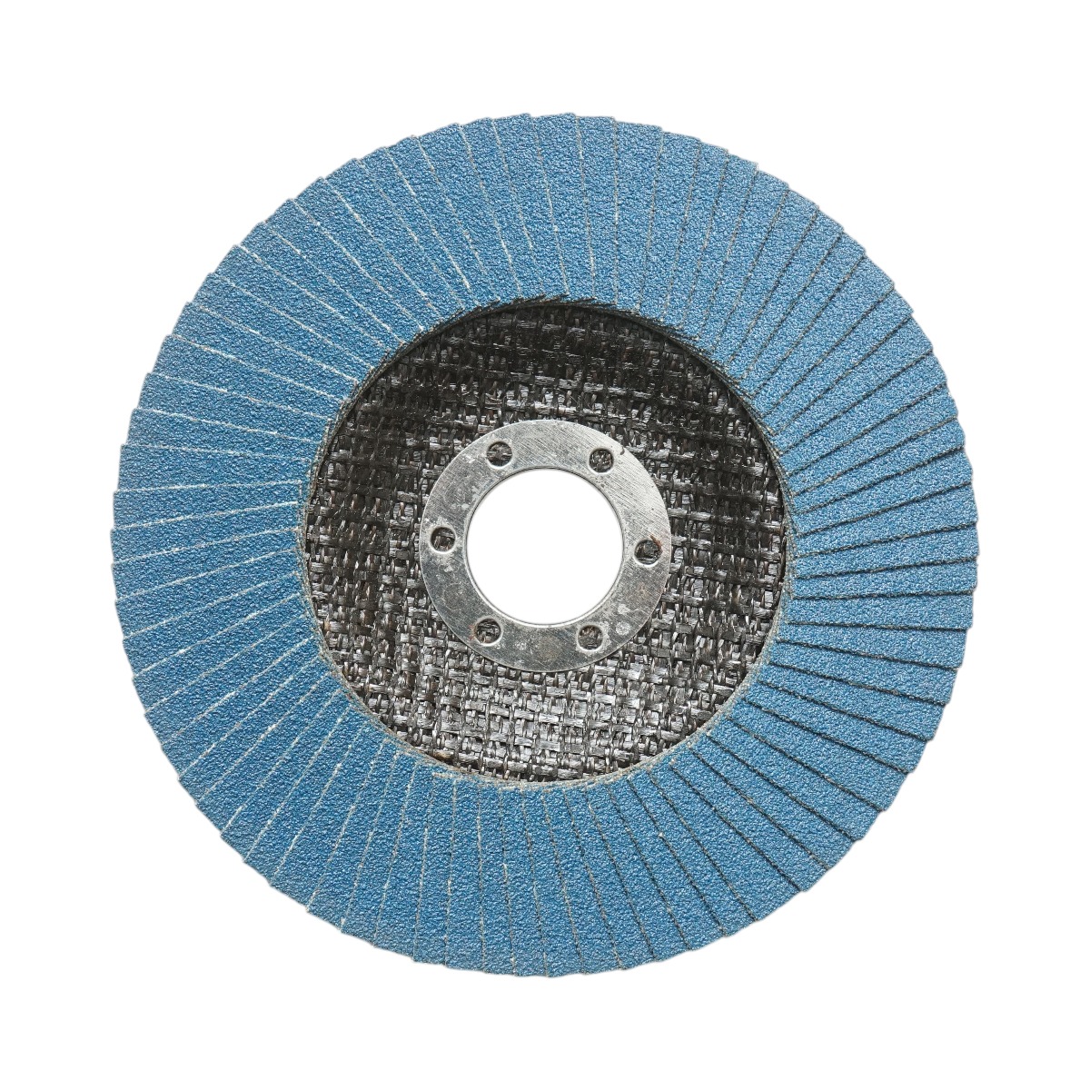 Disc lamelar abraziv cu zirconiu Breckner Germany, ZA120, T27, 125x22 mm, pentru slefuire si polizare metal si inox