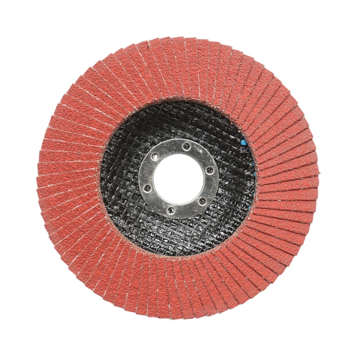 Disc lamelar abraziv corund Breckner Germany 125 mm, prindere 22 mm, T27, CA80, pentru slefuire/polizare inox si metal