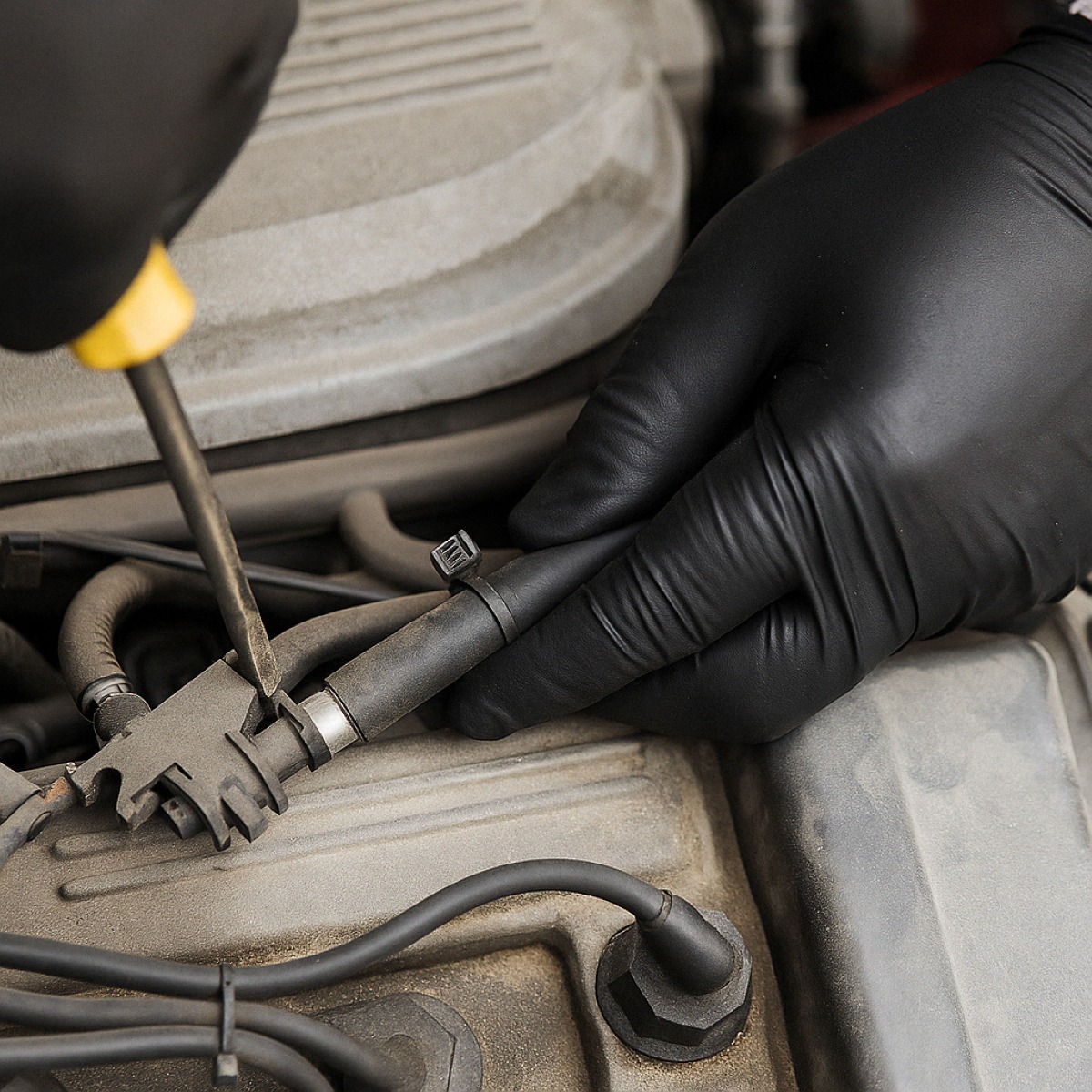 Manusi nitril negre nepudrate M, textura aderenta pe degete, latime palma 95 mm, lungime ? 240 mm, manseta cu bordura rulata, 100 buc/cutie, pentru industria alimentara, medicala, cosmetica, servicii menajere