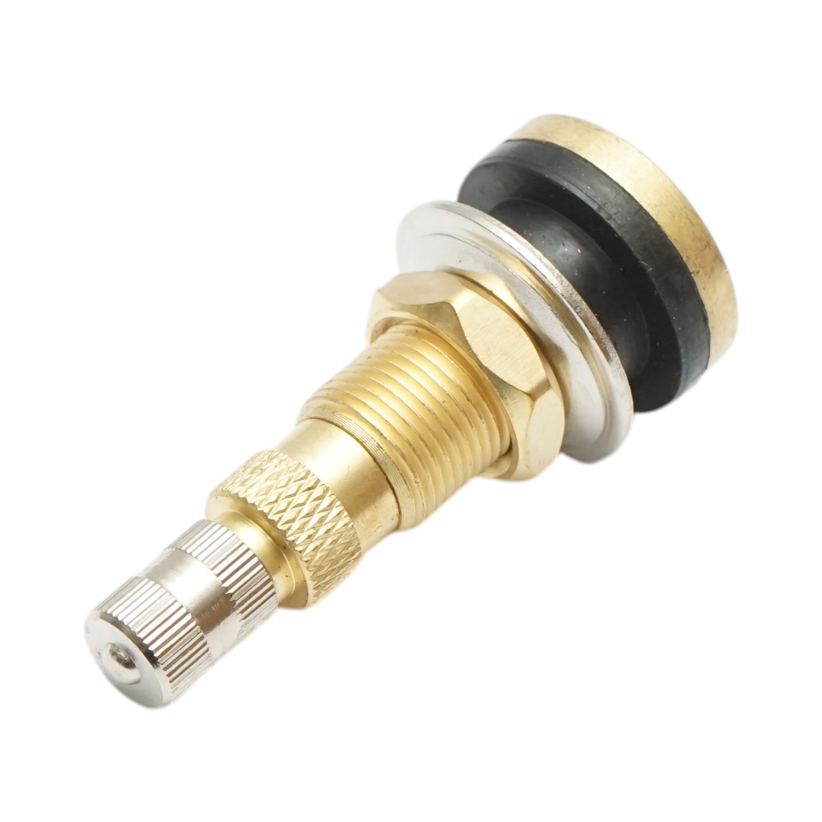 Valva agricola tubeless TR618A, corp alama, lungime 51 mm, diametru orificiu janta 15 mm