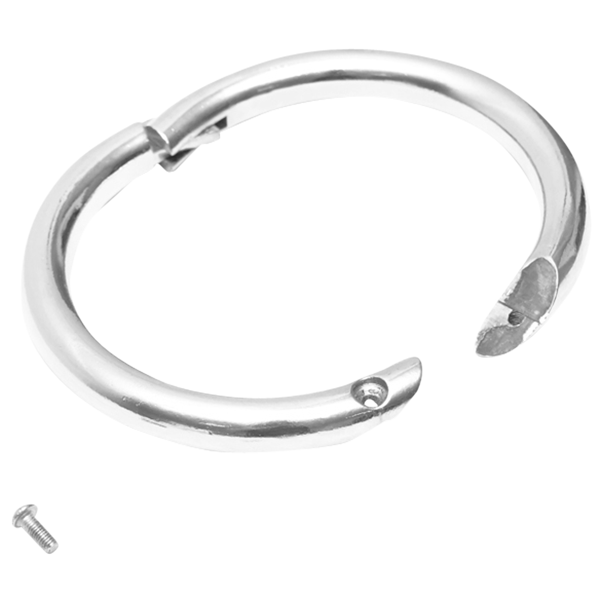 Inel nazal metalic pentru bovine si rumegatoare, cu surub de prindere, Breckner Germany