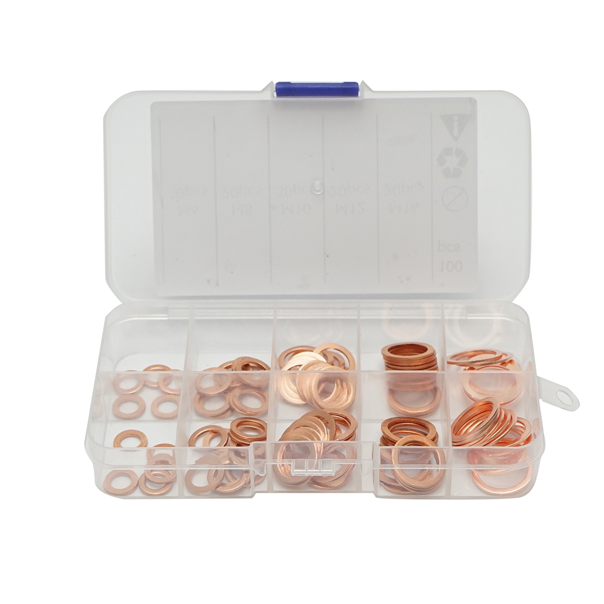 Trusa saibe cupru M6-M14 100 piese Breckner Germany