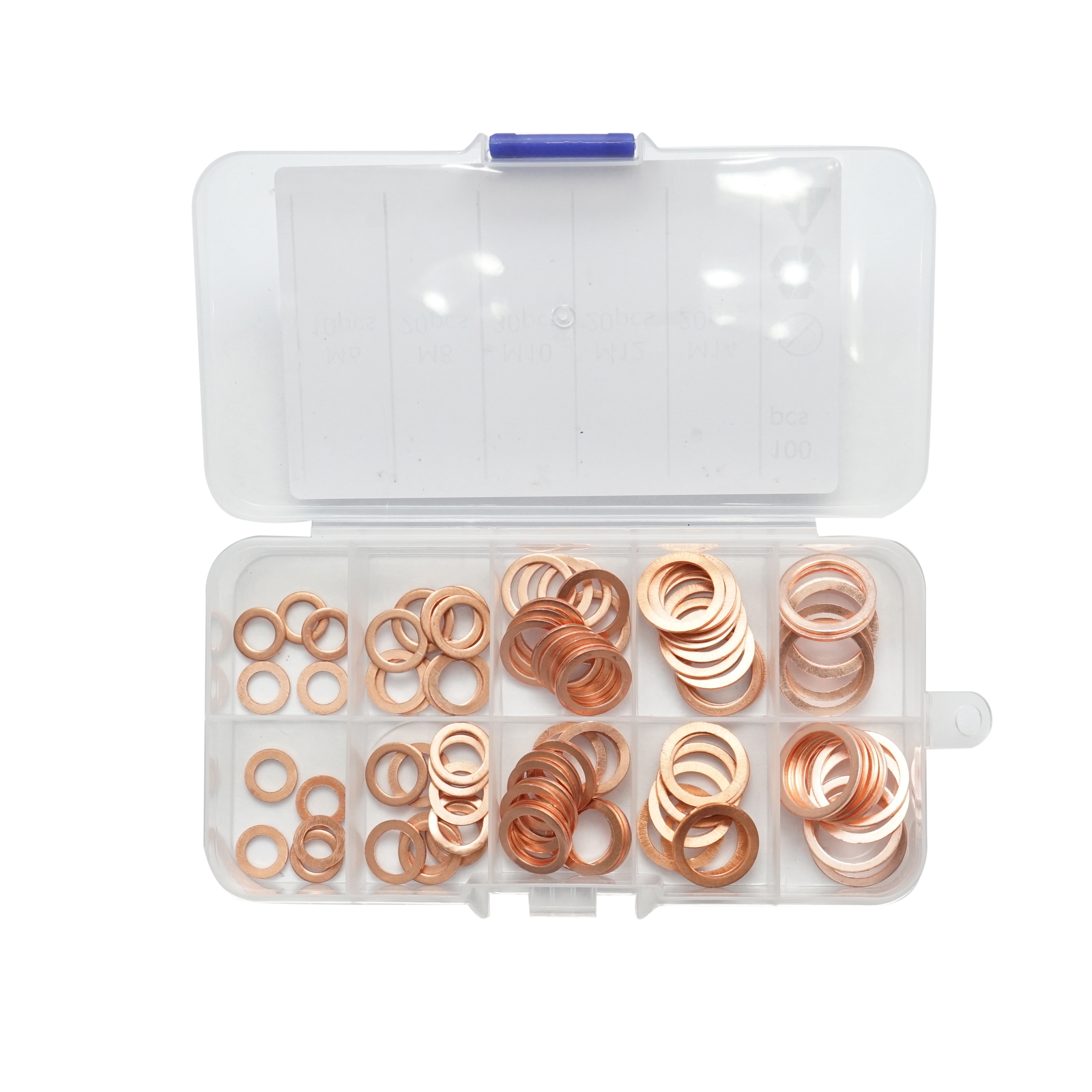 Trusa saibe cupru Breckner Germany M6-M14, 100 piese