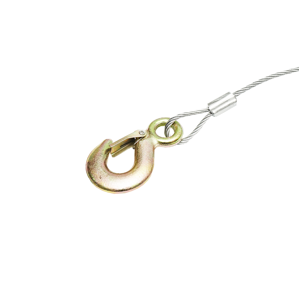 Troliu manual 1000 Kg cu cablu de otel, lungime cablu 1135 mm, diametru 4 mm