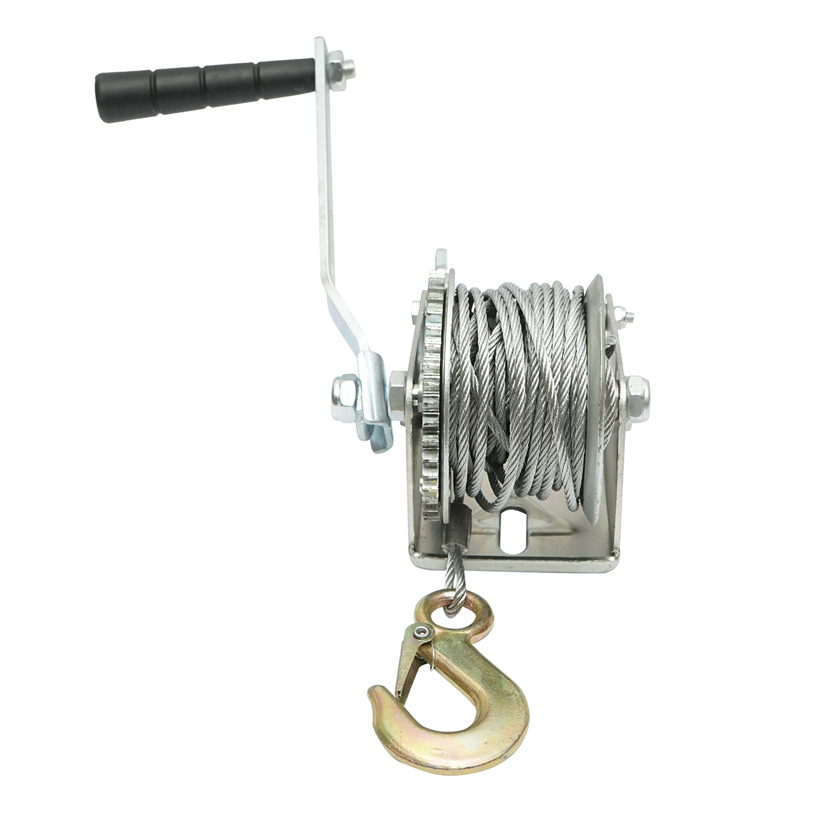 Troliu manual 350 kg Breckner Germany cu cablu otel 4 mm x 8 m