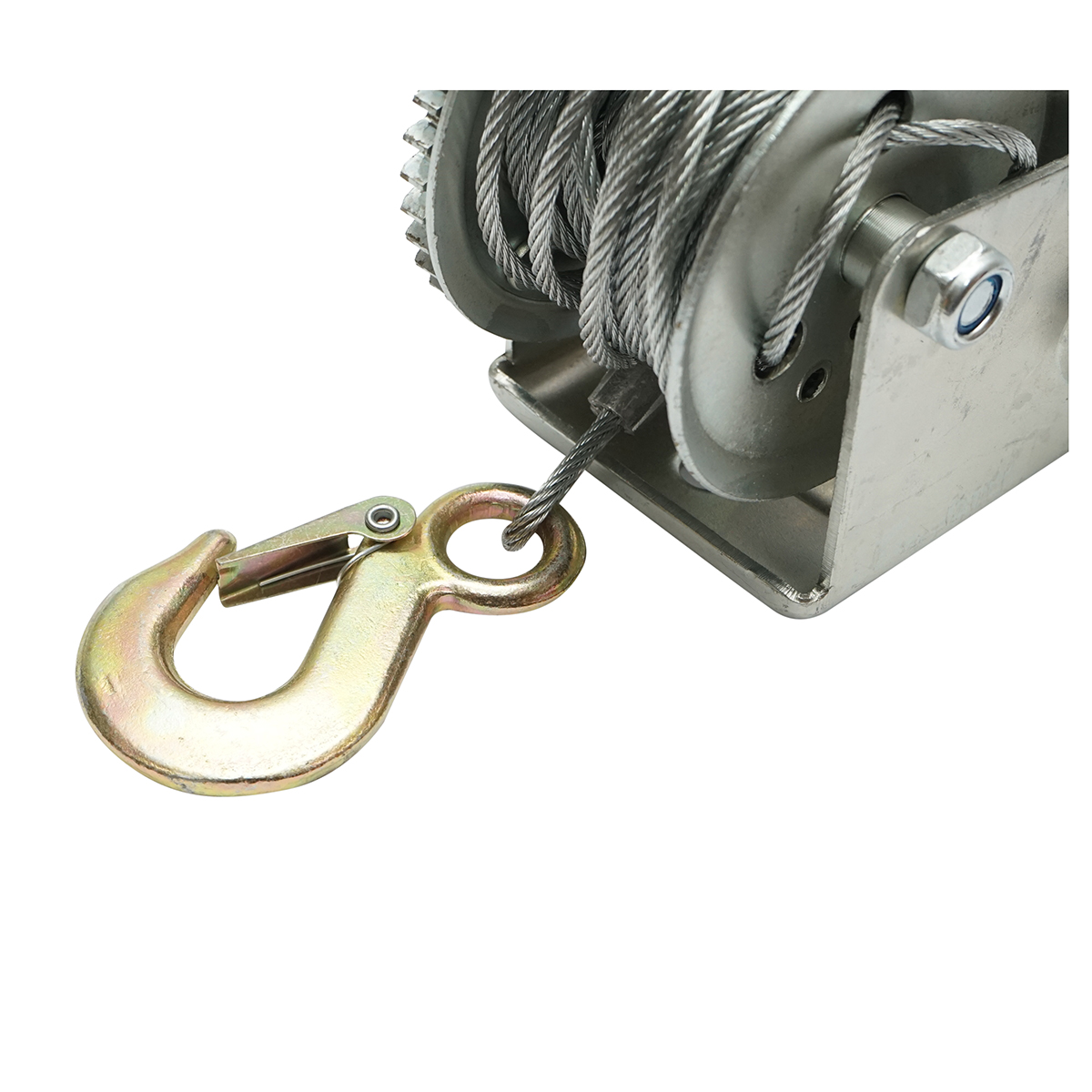 Troliu manual 350 kg Breckner Germany cu cablu otel 4 mm x 8 m