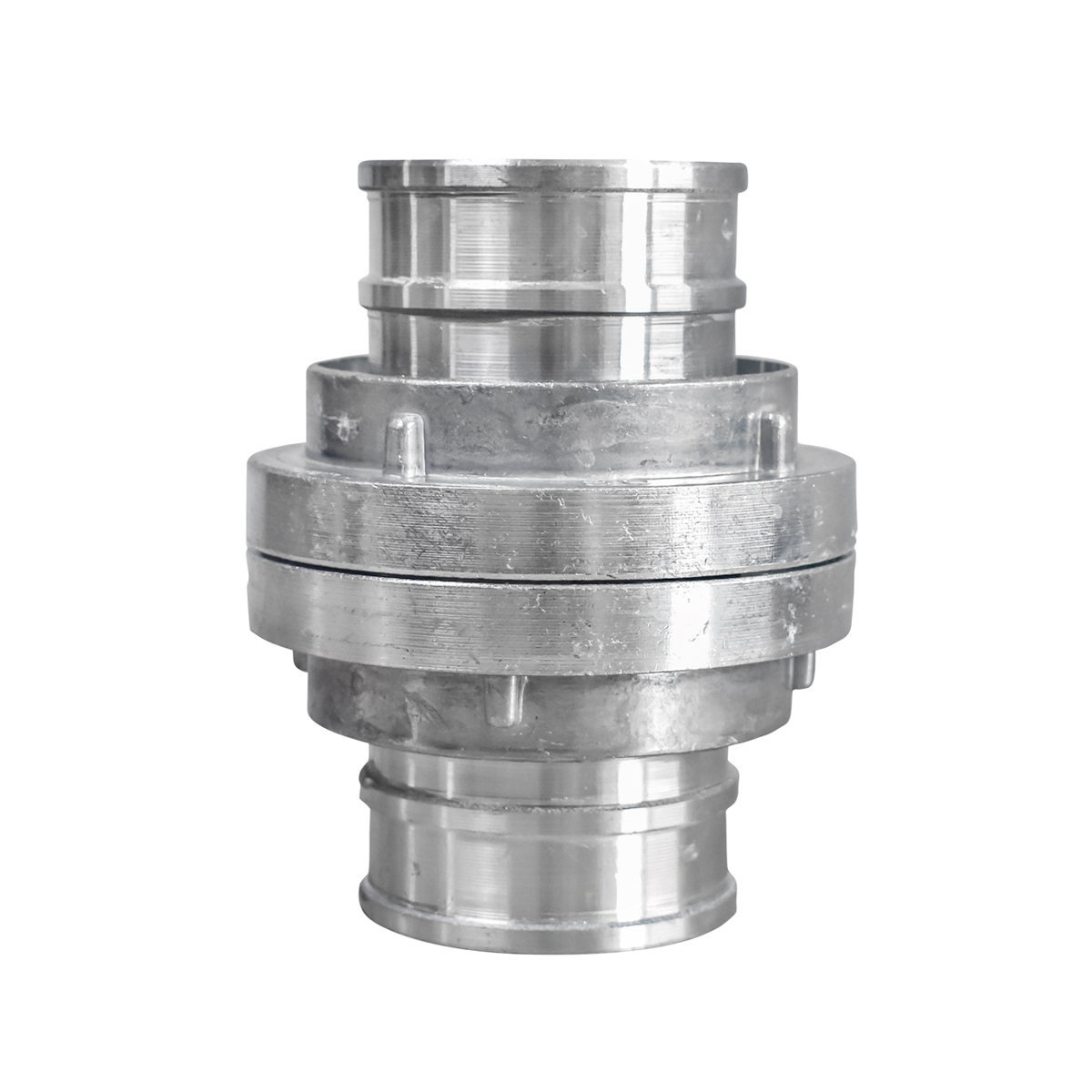 Cupla Storz aluminiu 3" (76.2 mm) pentru furtun irigatii presiuni ridicate, set 2 buc, Breckner Germany, 698 g