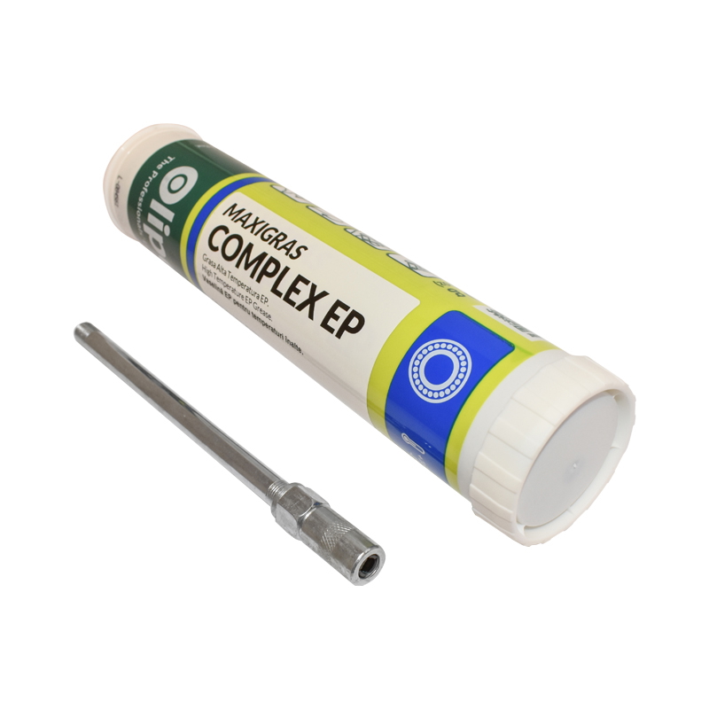 Pistol pentru gresat cu maner + tub vaselina Olipes, presiune inalta, Breckner Germany