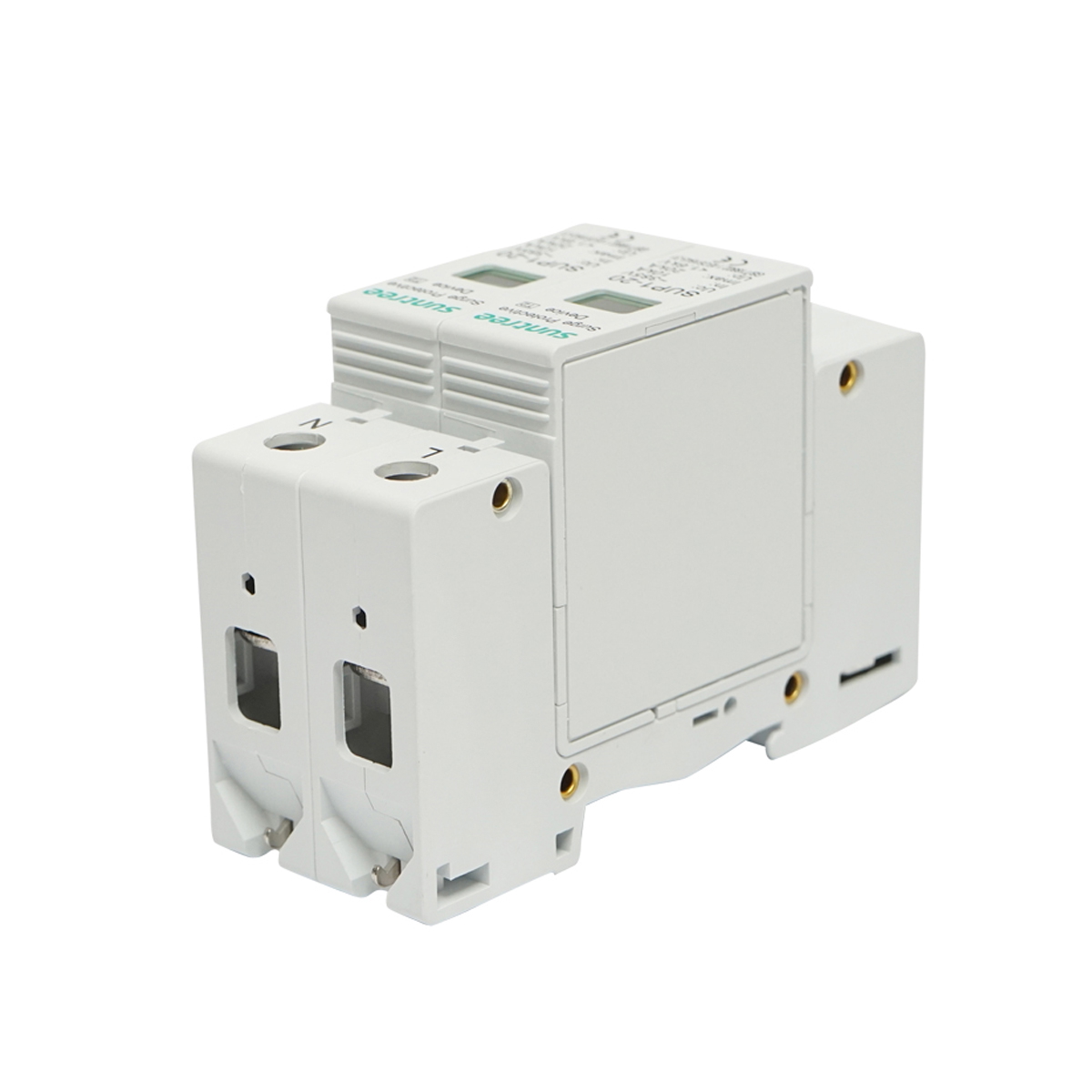 Descarcator la supratensiune cu semnalizare pentru sisteme fotovoltaice, 2P, SUP1-20, 385V Suntree