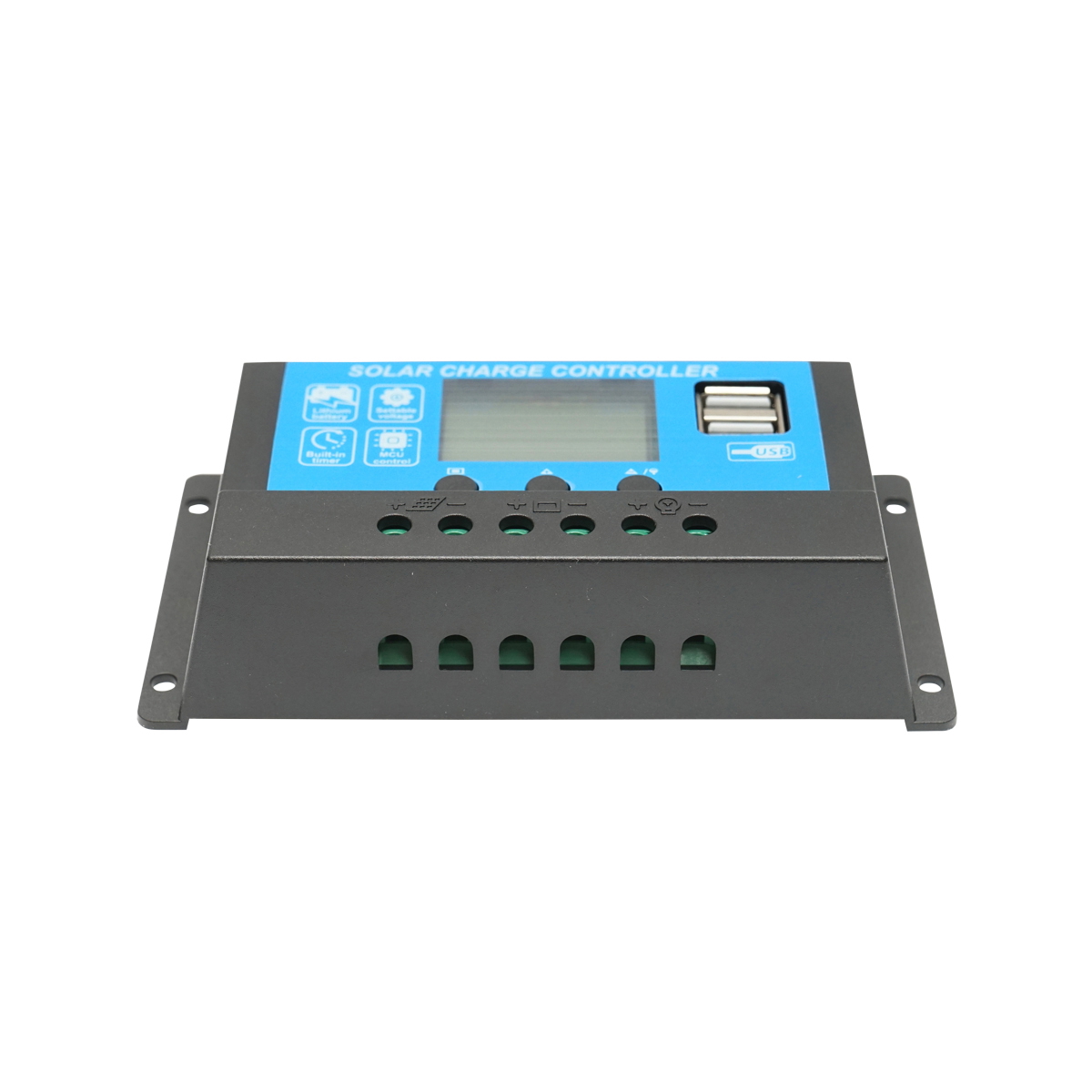 Regulator tensiune pentru panou solar 12/24V, 20A, 2X port USB Breckner Germany