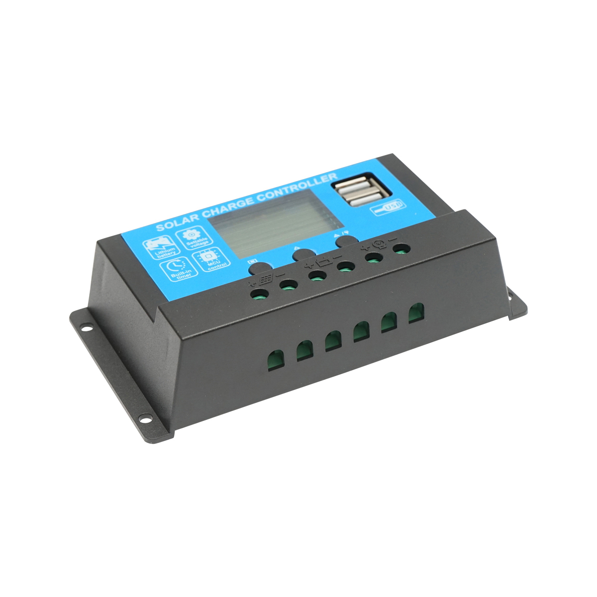 Regulator tensiune pentru panou solar 12/24V, 20A, 2X port USB Breckner Germany