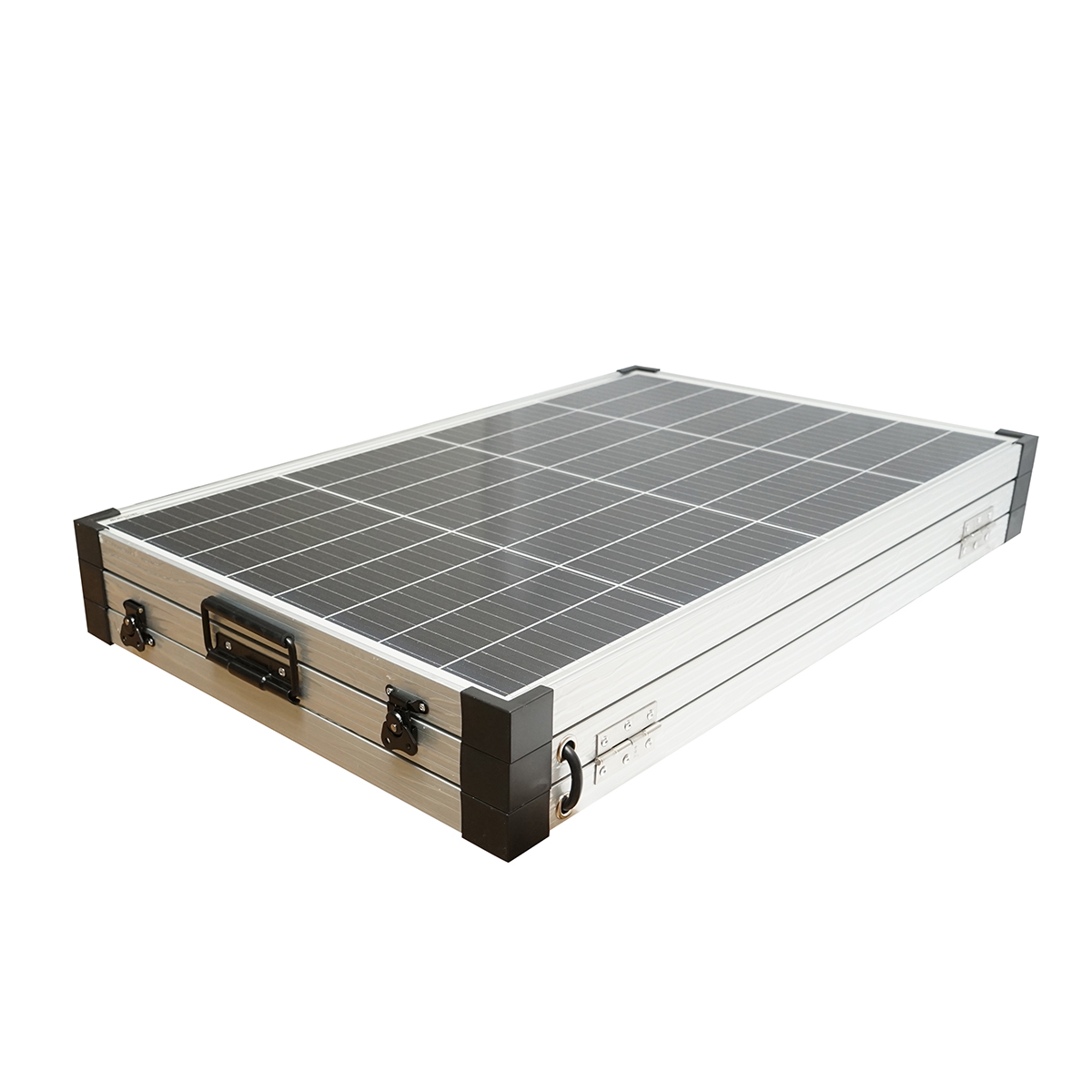 Panou solar 240W portabil fotovoltaic monocristalin tip valiza cu regulator tensiune 12/24V 20Ah 2 USB-uri Breckner Germany