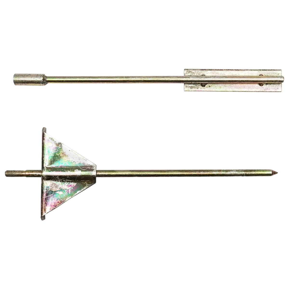 Bara metalica pentru impamantare 700mm pentru gard electric Breckner Germany