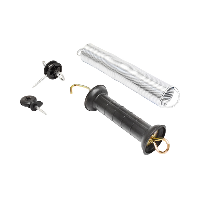 Set MANER poarta cu arc si izolatori pentru gard electric Breckner Germany