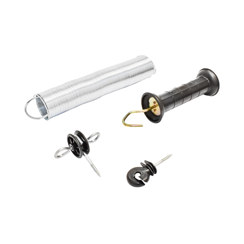 Set MANER poarta cu arc si izolatori pentru gard electric Breckner Germany