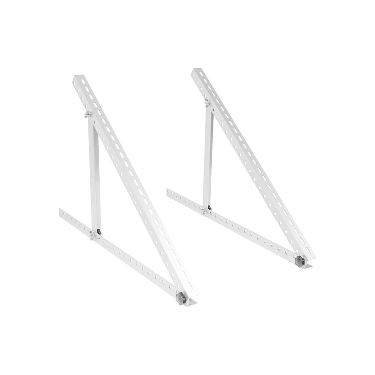 Set suporti tip triunghi pentru prindere panouri solare fotovoltaice 300W cu unghi reglabil Breckner Germany