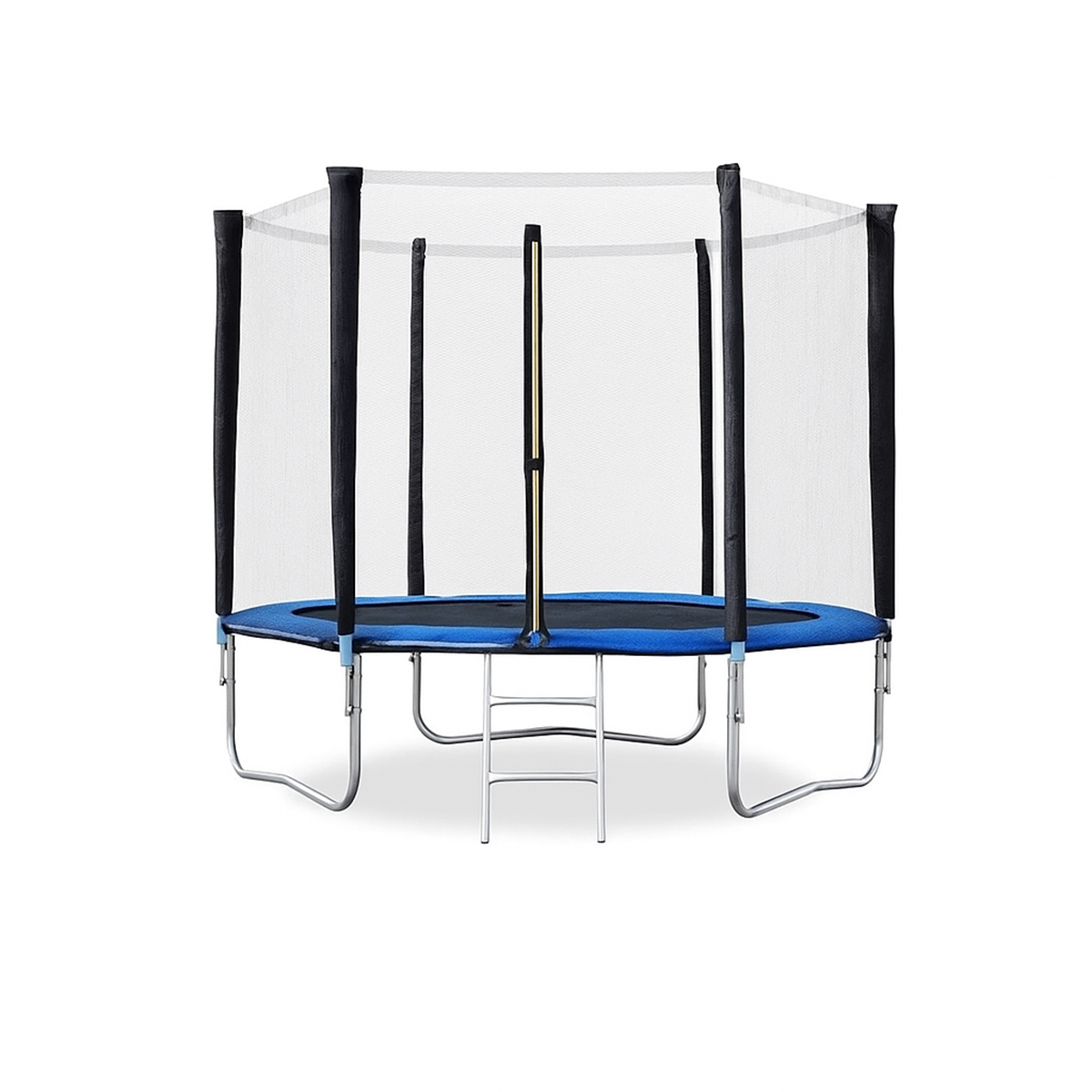 Trambulina Breckner Germany 305 cm cu scara metalica si plasa laterala protectie, cadru otel galvanizat, max 120 kg, montaj rapid, recomandata 3+ ani