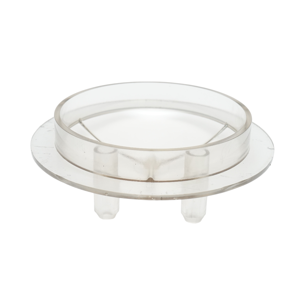 Capac transparent bidon 30L cu 2 iesiri pentru aparat de muls vaci Breckner Germany