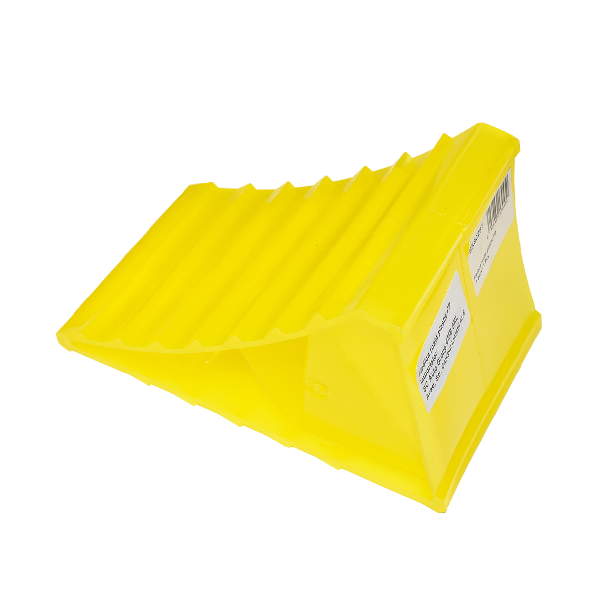 Piedica roata (cala) din plastic PP 208x124x109mm, pentru roti cu diametru pana la 660mm