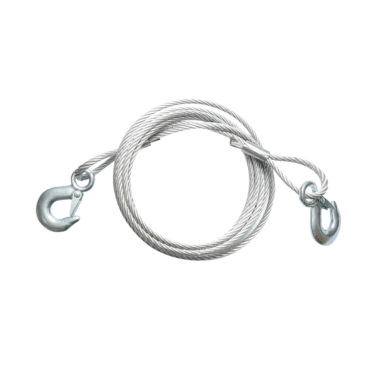 Cablu/sufa metalic de remorcare cu carlig cu autoblocare 3,4m fi 9mm, sarcina maxima 6T Breckner Germany