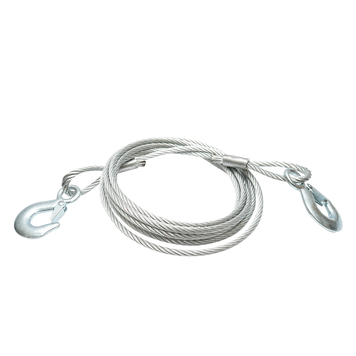 Cablu/sufa metalic de remorcare cu carlig cu autoblocare 3,4m fi 9mm, sarcina maxima 6T Breckner Germany