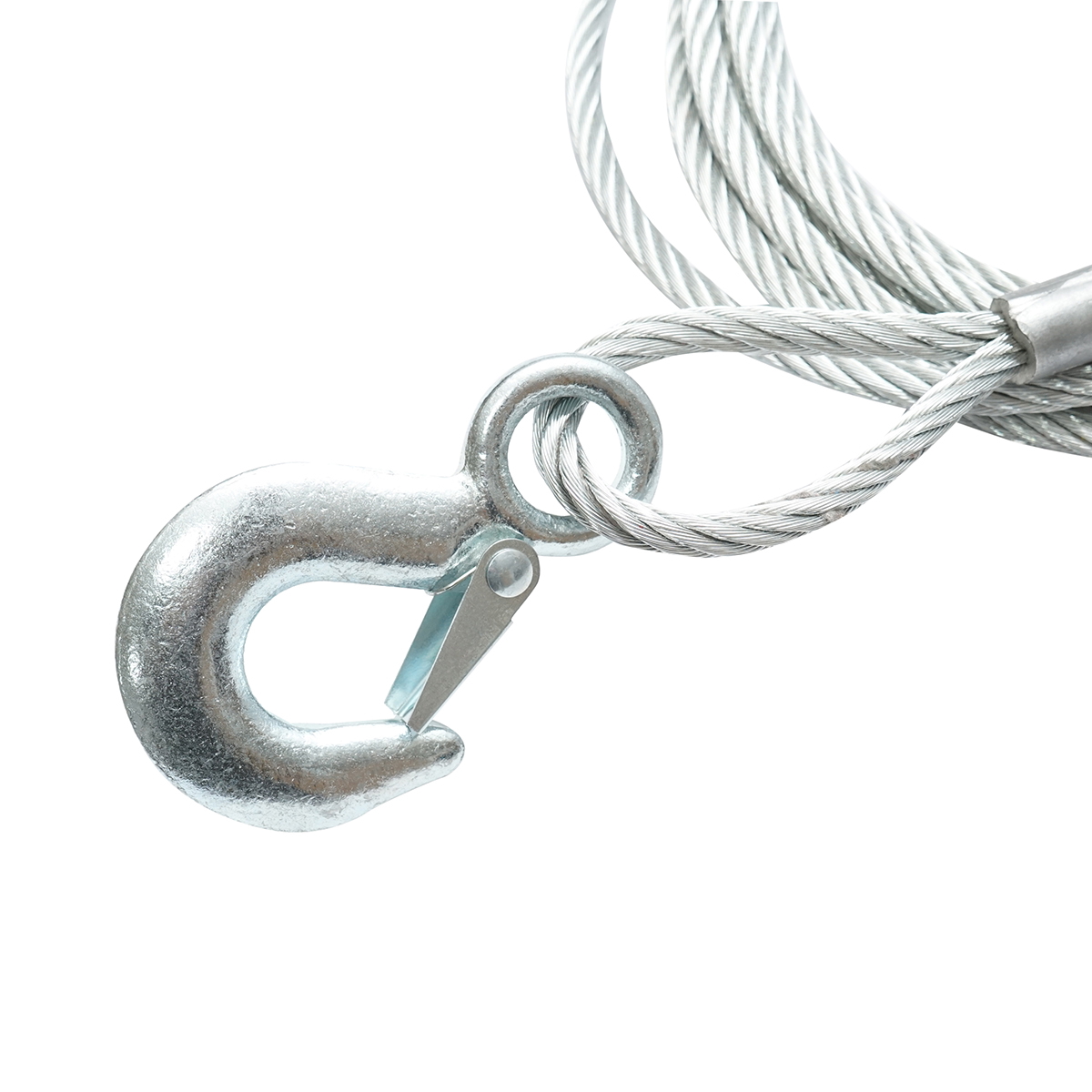 Cablu/sufa metalic de remorcare cu carlig cu autoblocare 3,4m fi 9mm, sarcina maxima 6T Breckner Germany