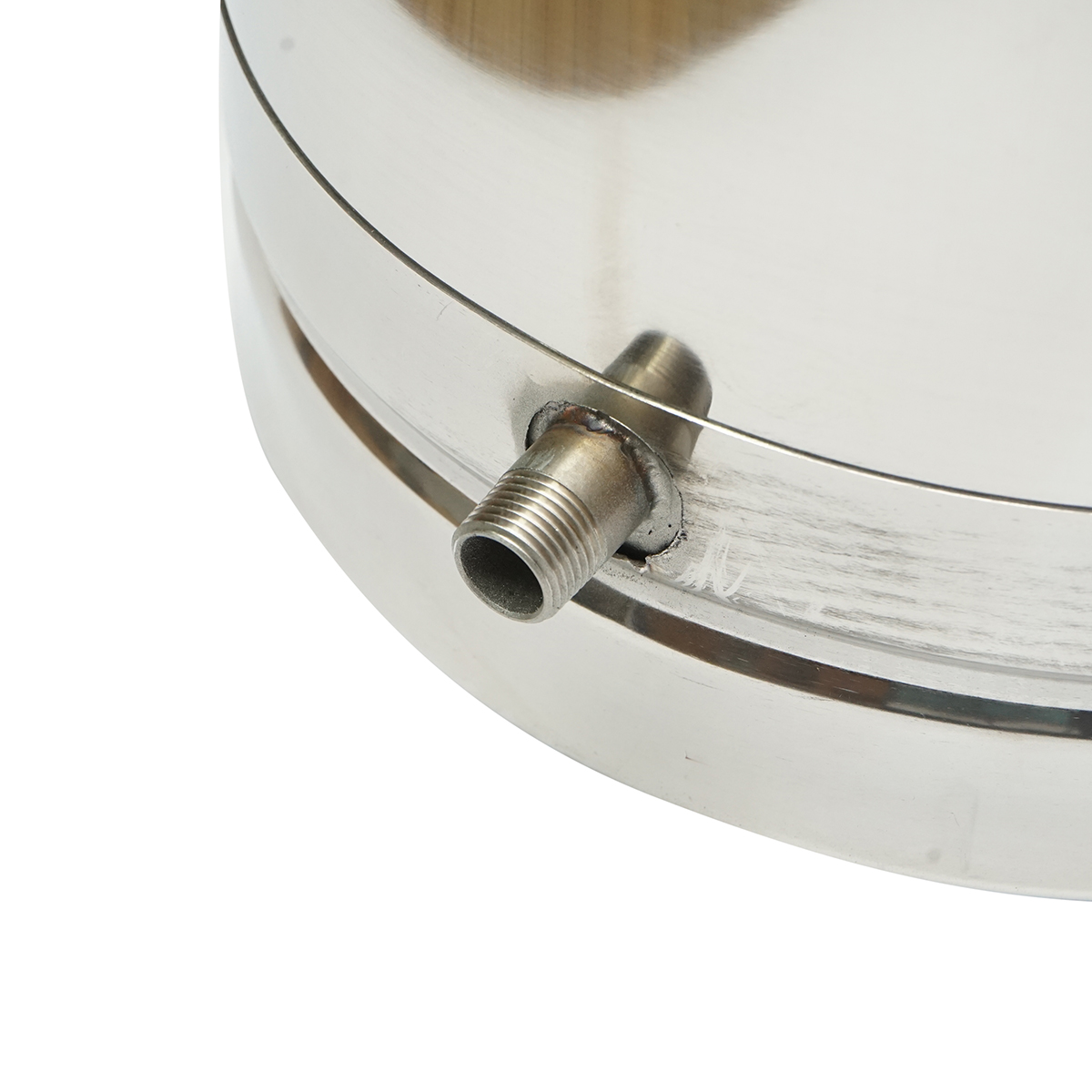 Bidon inox pentru lapte 50L cu capac si robinet pentru aparat de muls vaci Breckner Germany