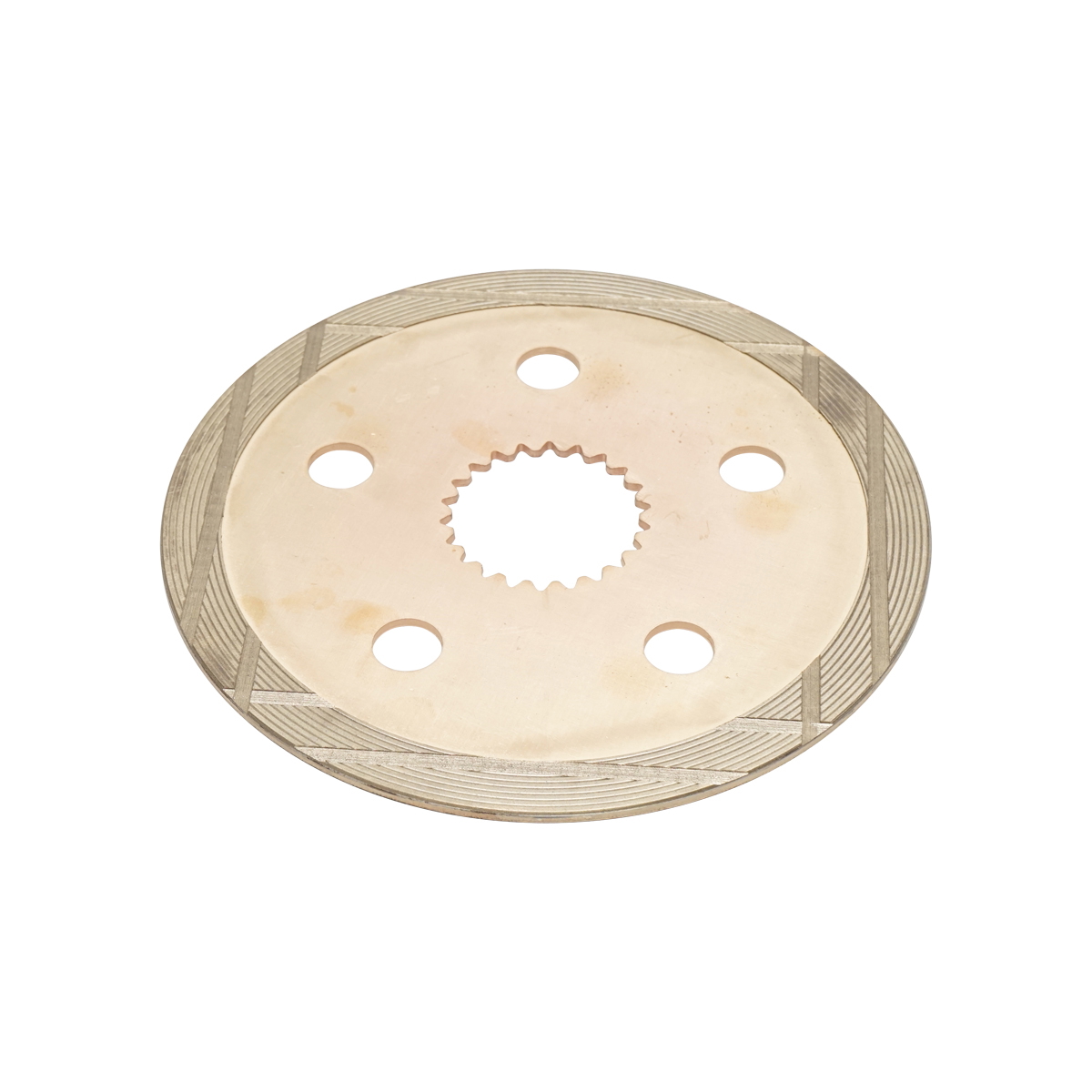 Disc frana Ford / New Holland OEM 81818854, E6NN2A097AA, 83989830 Breckner Germany, diametru 223 mm, grosime 5 mm, Z 22, compatibil Seria 00/000/T10/T40, New Holland 10S/TS