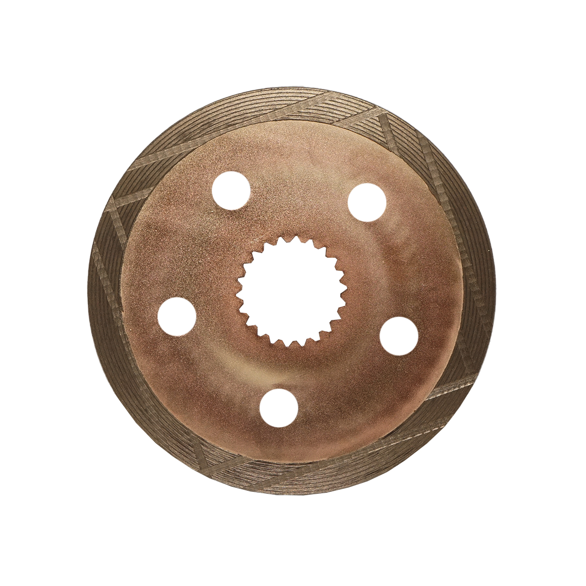 Disc frictiune Ford OEM C5NN2A97B, diametru exterior 204mm, interior 1 53.43mm, interior 2 60.6mm, Z=22