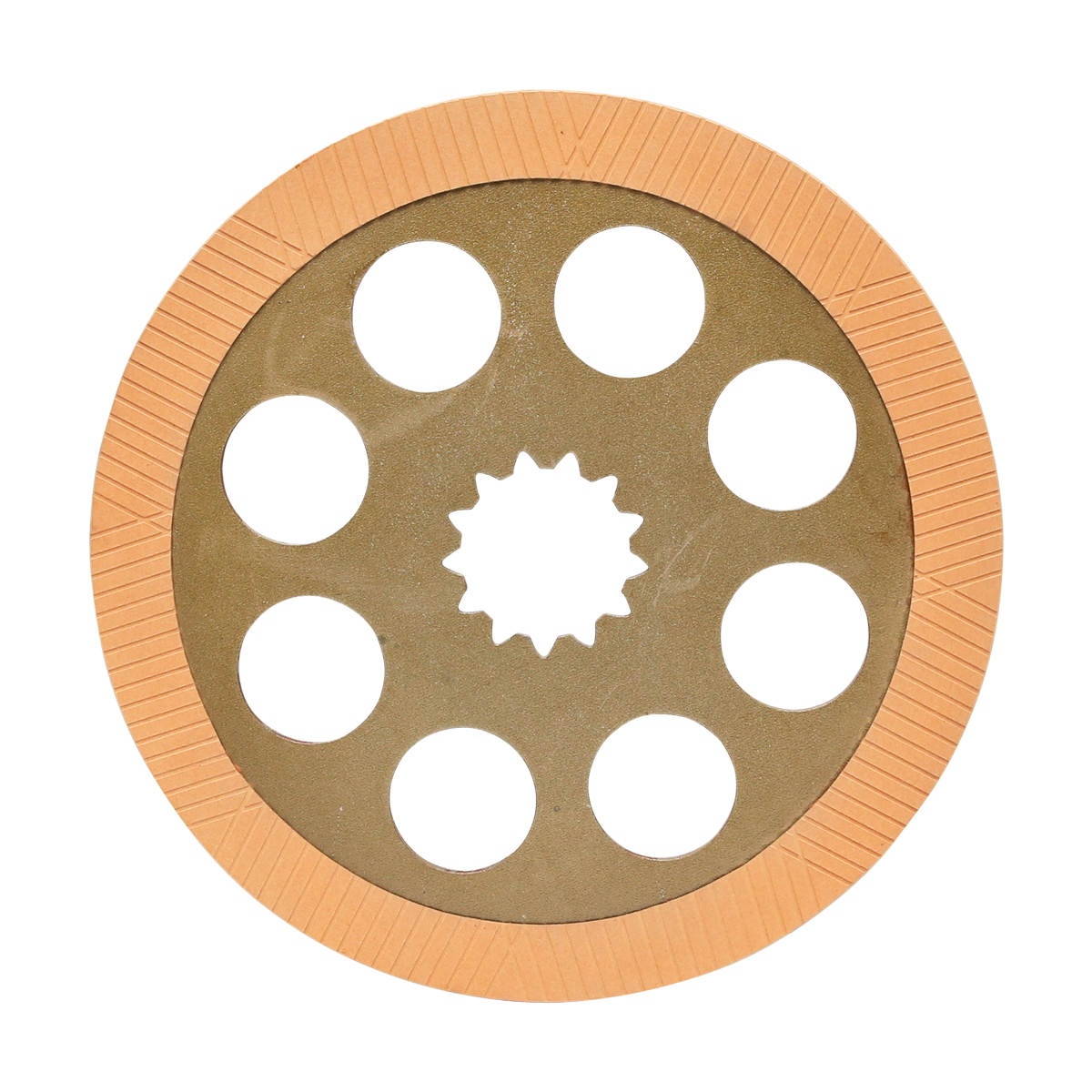 Disc frana fi 355 mm 13 caneluri pentru Massey Ferguson, OEM 3382021M91, grosime 9 mm, diametru interior 57 mm x 8, priza 78.3 mm