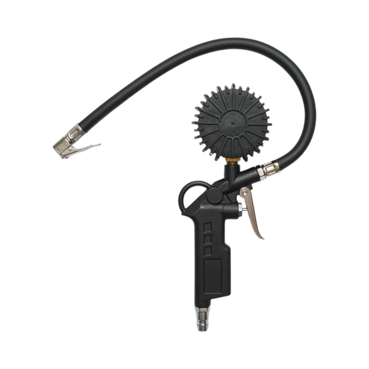 Pistol umflat roti cu furtun si MANOMETRU MECANIC 0-12 bar, Brand Hoteche