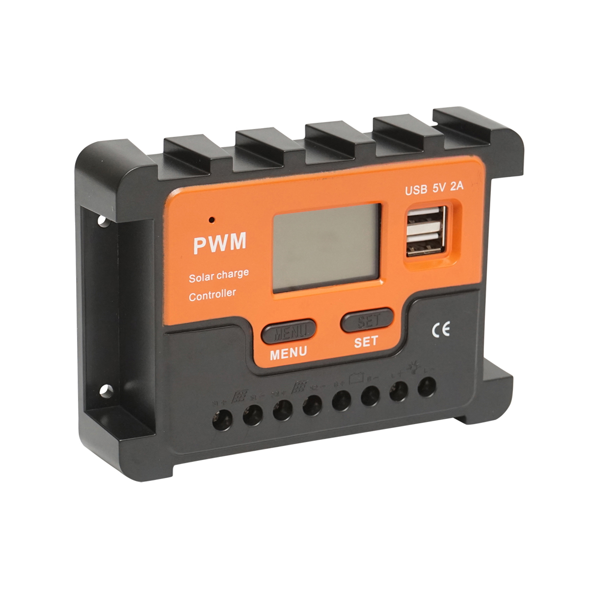 Regulator tensiune pentru panou solar 10A 12V/24V 2X port USB 5V/2A Breckner Germany