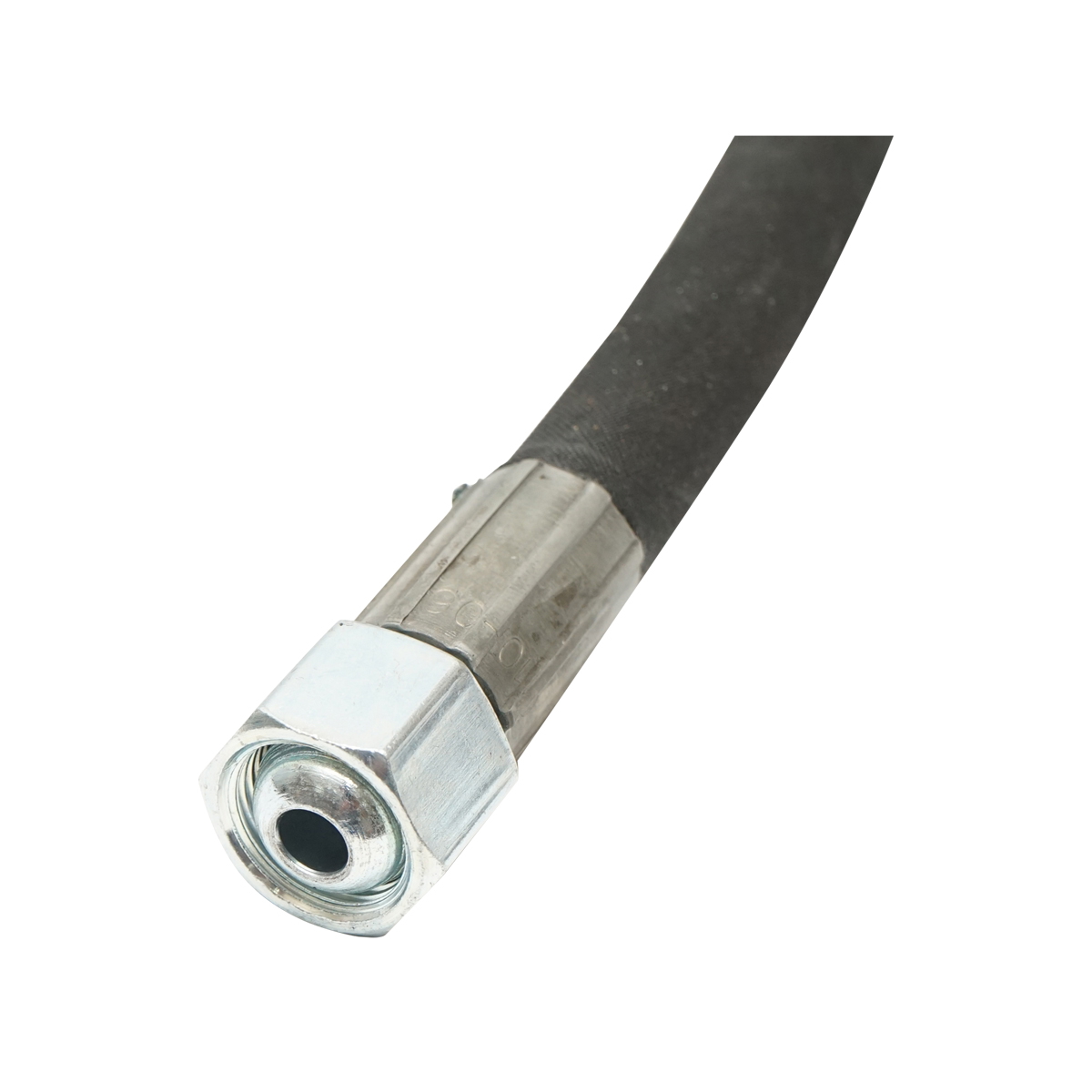 Furtun presiune DN10 1000 mm sertizat cu armaturi, racord M20x1,5 90 grade - M20x1,5 drept, Breckner Germany