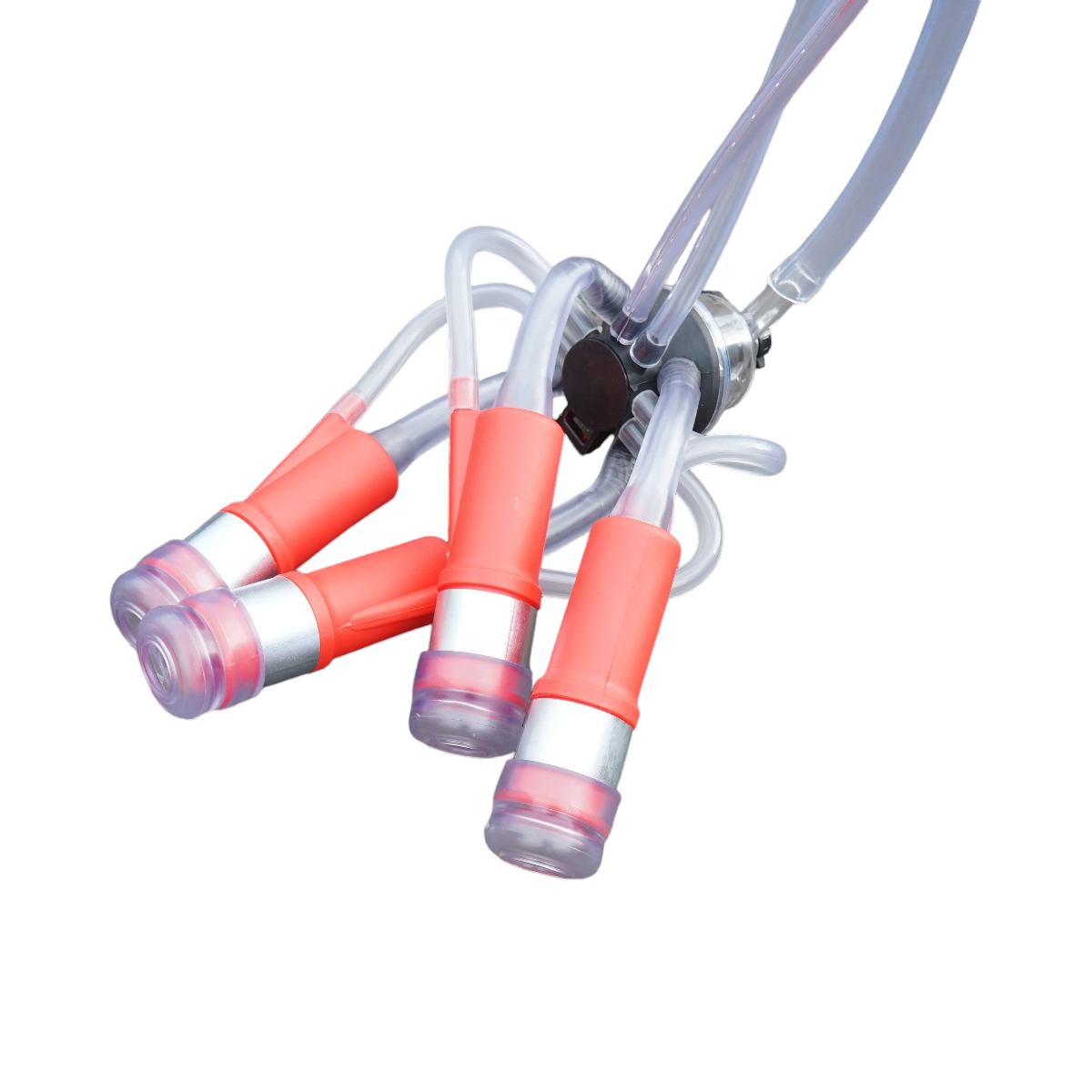 Aparat de muls vaci 2 posturi Breckner Germany, bidon aluminiu 40L, pompa vid 0,55 kW, 180-200 L/min, 110/220V, sasiu 110x35x78 cm, 43,5 kg