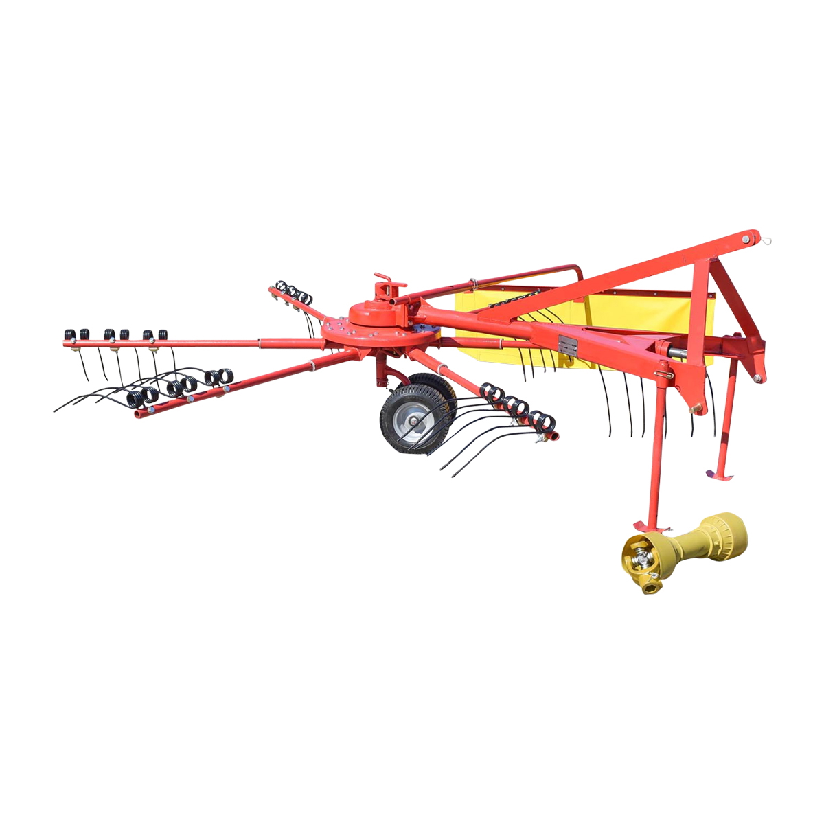 Grebla rotativa tip paianjen latime de lucru 2,80m, putere necesara 20-80CP cu 6 brate, 280Kg Konig Traktoren