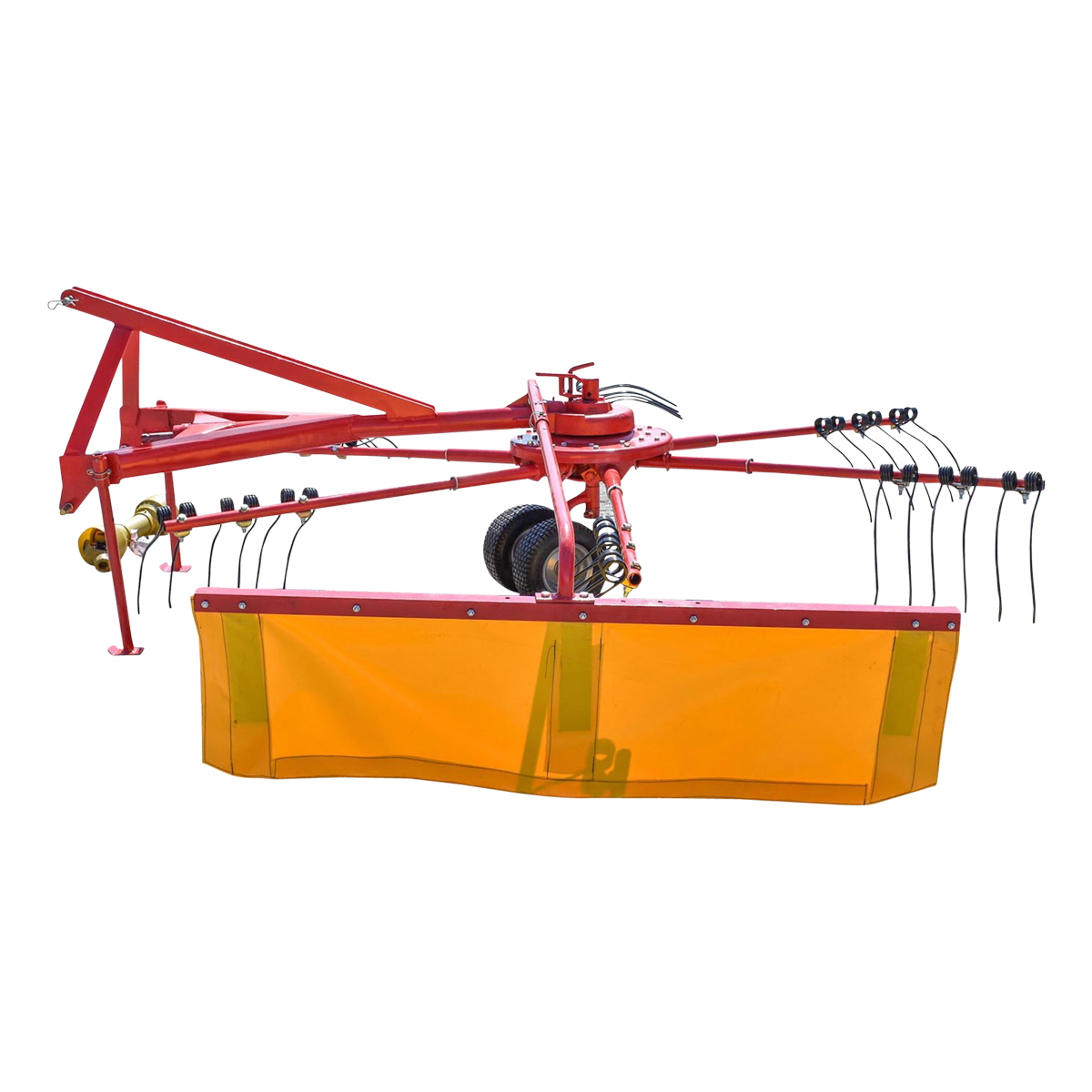 Grebla rotativa tip paianjen latime de lucru 2,80m, putere necesara 20-80CP cu 6 brate, 280Kg Konig Traktoren