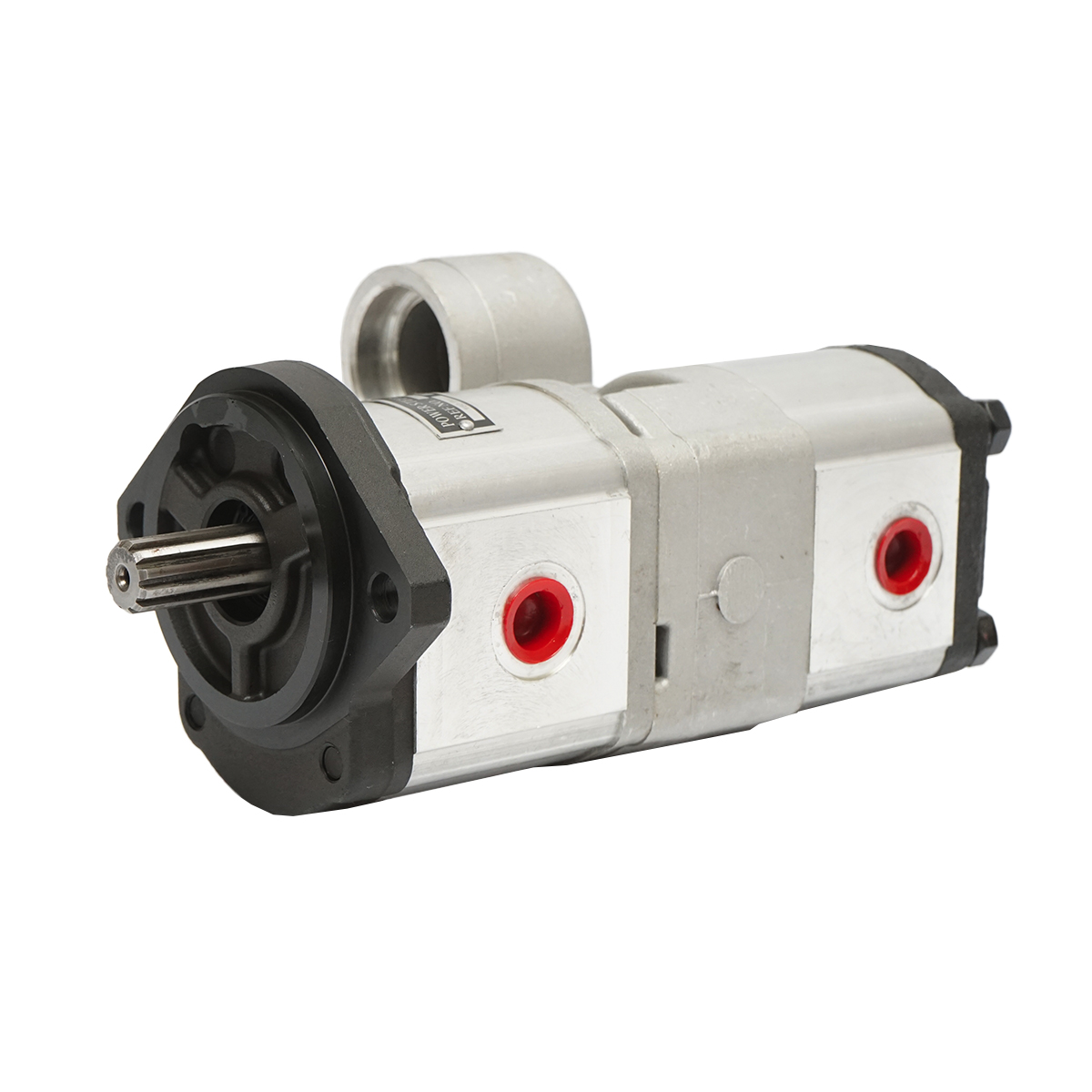 Pompa hidraulica dubla 18+14cm3, sens rotatie dreapta, pentru Massey Ferguson, OEM 3800195M91