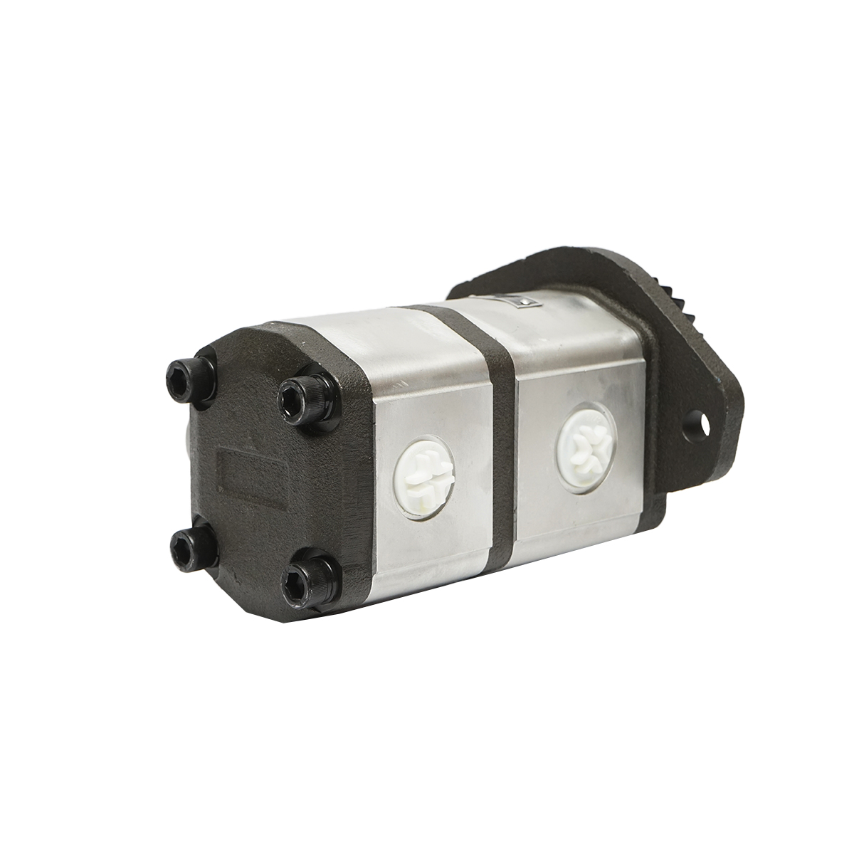 Pompa hidraulica dubla debit 28+12cm3, pinion 93.05mm, Z=31 pentru John Deere, OEM RE72058, RE73947