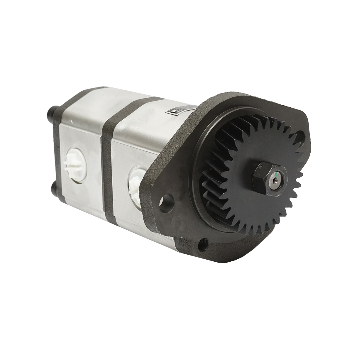 Pompa hidraulica dubla debit 28+12cm3, pinion 93.05mm, Z=31 pentru John Deere, OEM RE72058, RE73947