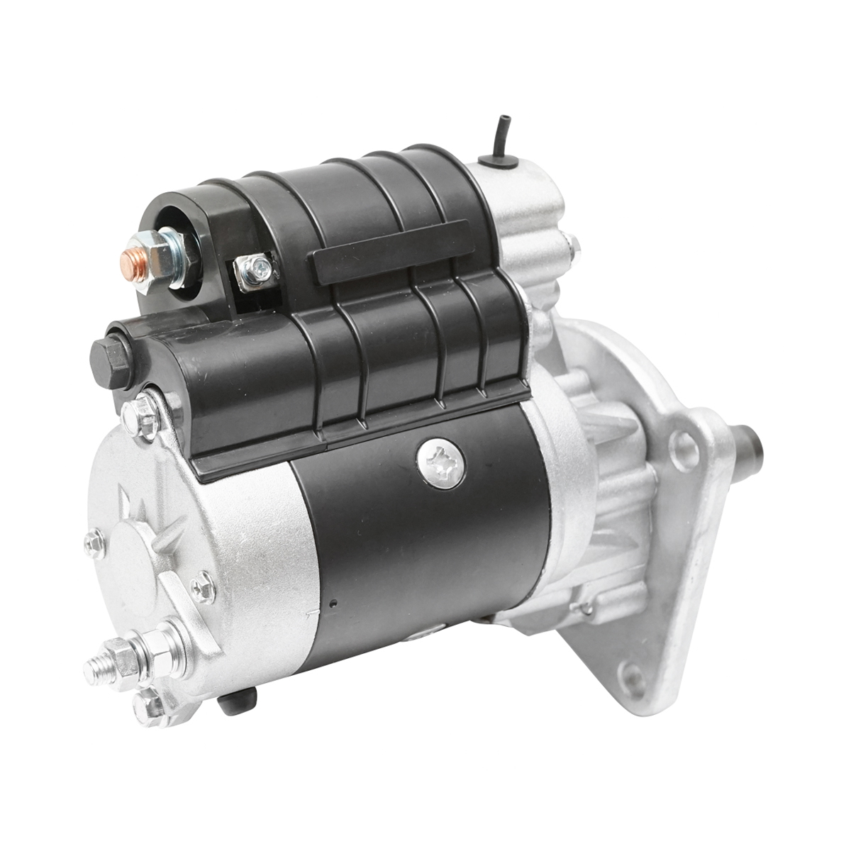 Electromotor Case IH 9142805 12 V 2.8 kW 9 dinti bendix, coduri OEM 3055414R92 3055557R92 3228193R91 3229193R1 121905A1 3218677R91, compatibil seriile 43 44 45 46 55 56 Classique